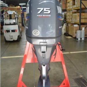 2018 fairly used Yamaha 75hp 4-Stroke Outboard engine