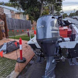 2021 Yamaha 115hp 4-Stroke Outboard engine