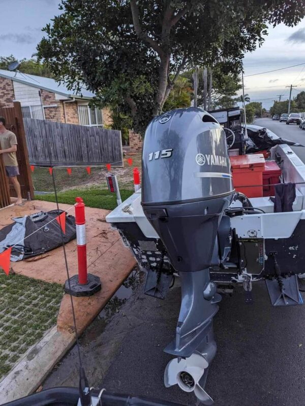 2021 Yamaha 115hp 4-Stroke Outboard engine