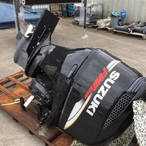 Fairly used Twin Suzuki 200hp 4-Stroke Outboard engine