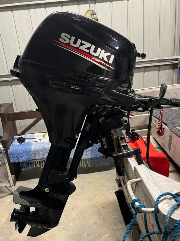 Fairly used 15hp Suzuki 4-Stroke Outboard engine
