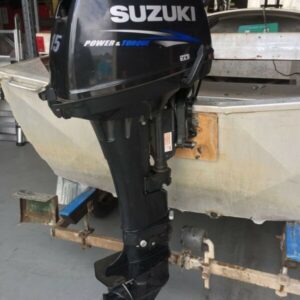 Fairly used Power& Torque Suzuki 15hp 4-Stroke Outboard engine