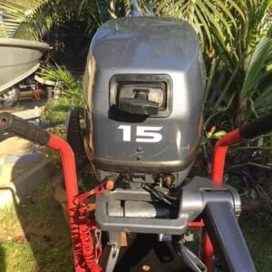Fairly used Yamaha 15hp 2-Stroke outboard engine