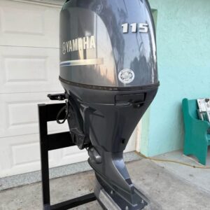 Fairly used Yamaha 115HP 4-stroke outboard engine