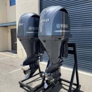 Twin Yamaha 250HP 4 stroke outboard engine